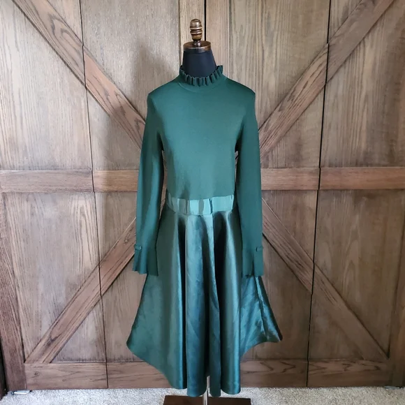 green emerald velvet dress Ted Baker Zadi Knitted Full Skirt Dress : Amazon.co.uk: Fashion